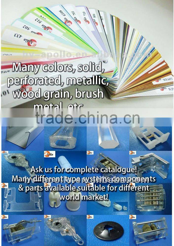 Precision System Venetian Blind Components