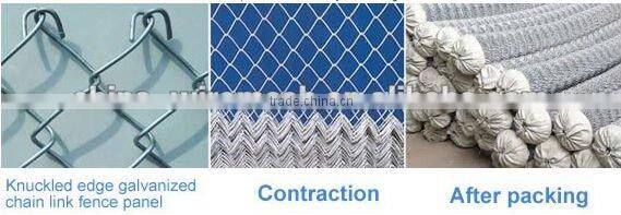 chain link mesh for the basketball court
