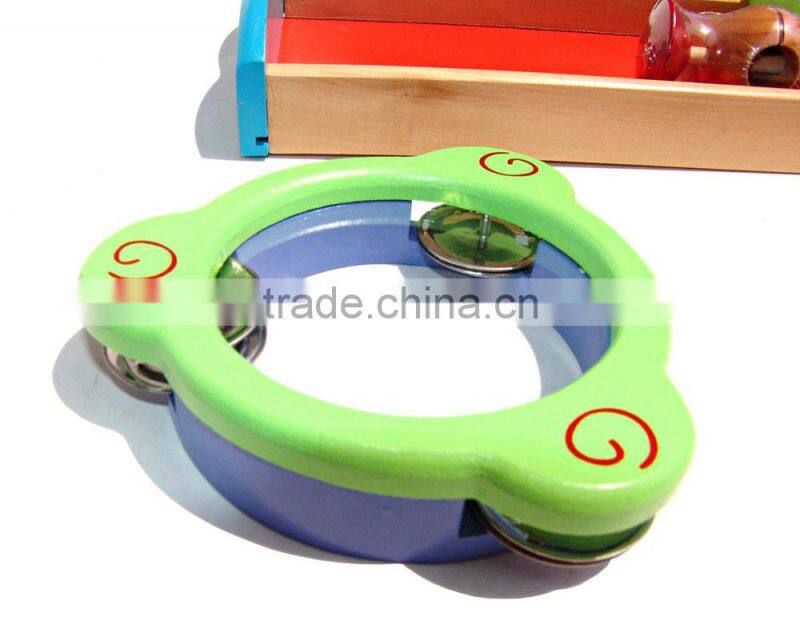 2015New Wooden Baby Music Toys,Popular Colorful Kids Maracas Toy,Hot Selling Wooden Music Toys