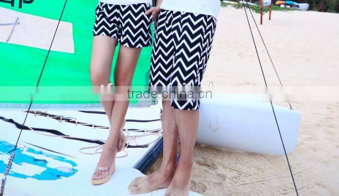 Wave shape xxx sexy beach short pants
