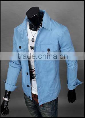 Men Winter Fashion Jacket In Pure Color