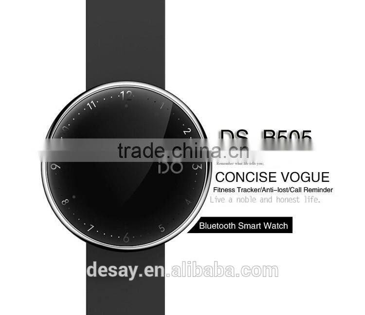 Desay Pedometer Sleep Sport Data Share Take Photo Anti-lost BT4.0 Smart IOS Android Watch Bracelet DS-B505