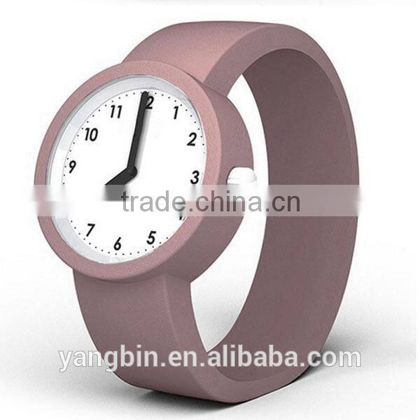 Silicone watches with japan quartz movement for girls wholesale watches