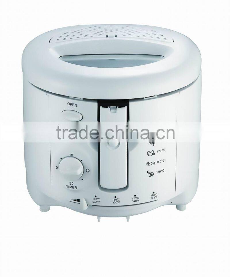 New design round electric pressure deep fryer