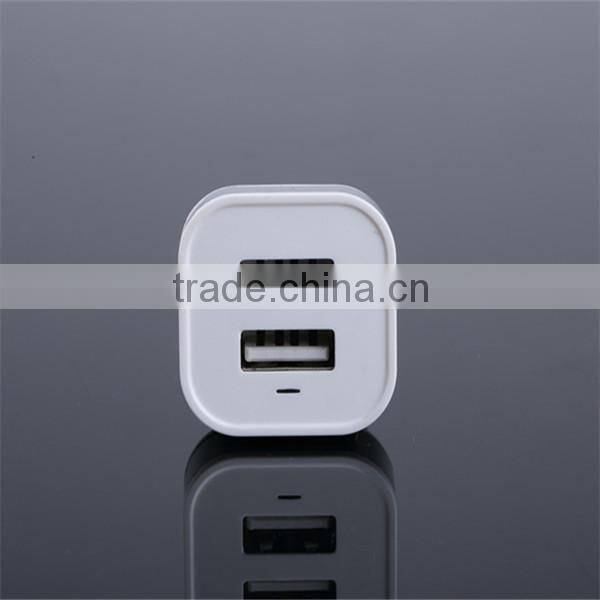 double USB mobile phone car chargers with logo printing