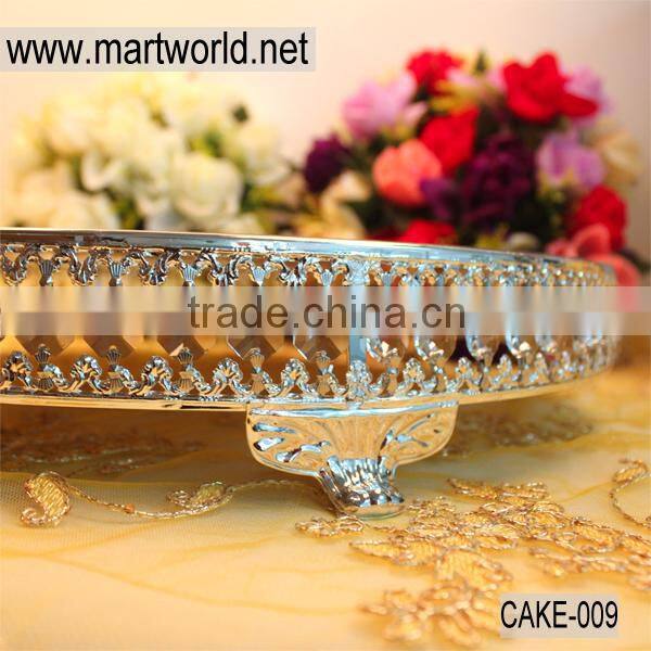 Mignon cake stand surrounded with crystals for wedding decoraton& home &party(cake-009)