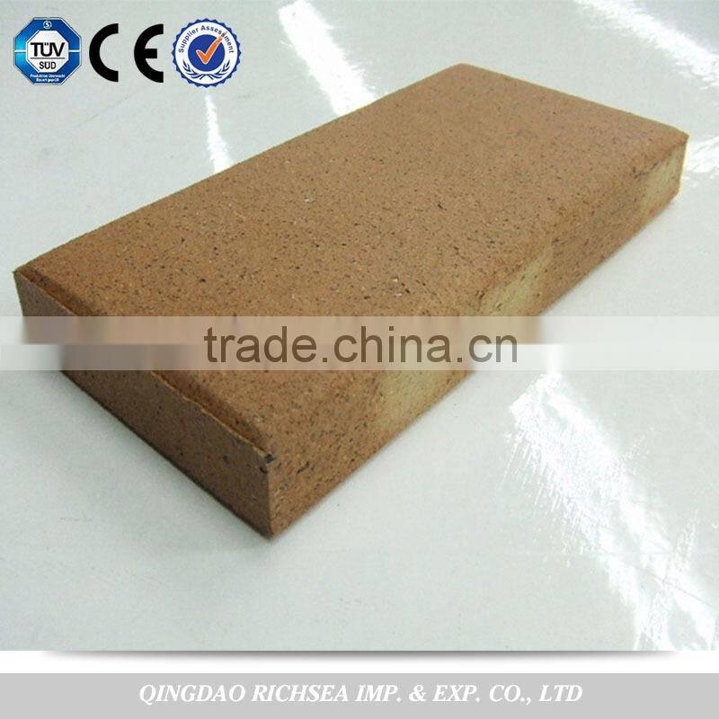 High temperature sintered refractory brick