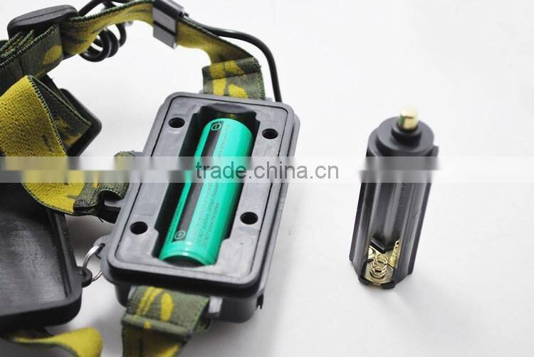 Inductive fishing camping rechargeable led headlamp