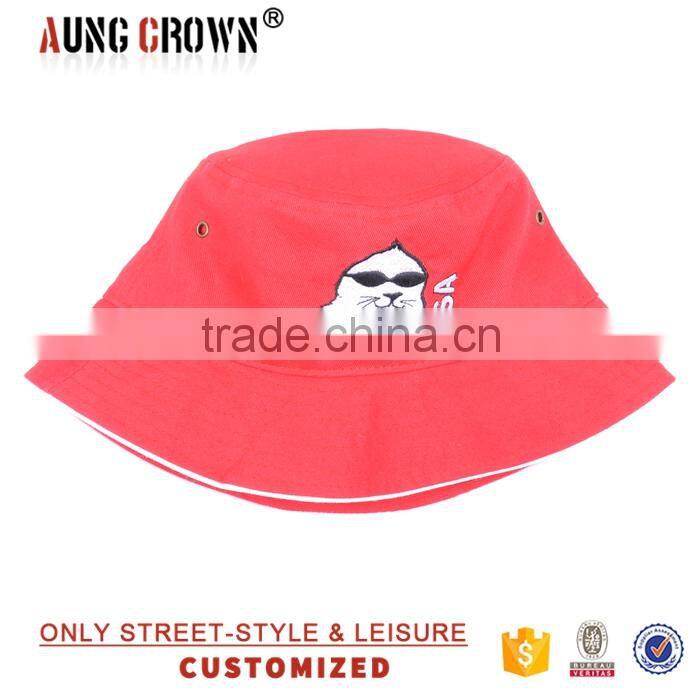 custom logo american bucket hat for sale