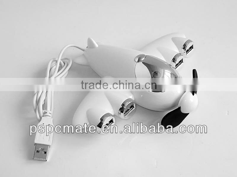 airplane 2.0 high speed 4 port usb hub