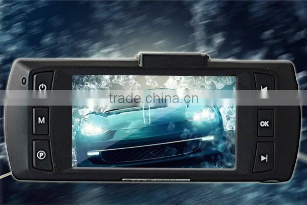 AC hot sell 2.7inch 1080P car dvr+supper nightvisionion mini dvr for car+H.264 h198