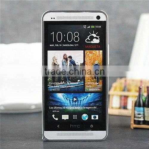 New Ultra Thin 0.7mm Aluminum Alloy Bumper Mobile Phone Case Cover Fits For HTC ONE M7