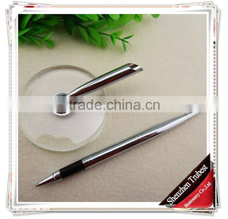 TT-05 high quality metal table pen , silver table pen for bank