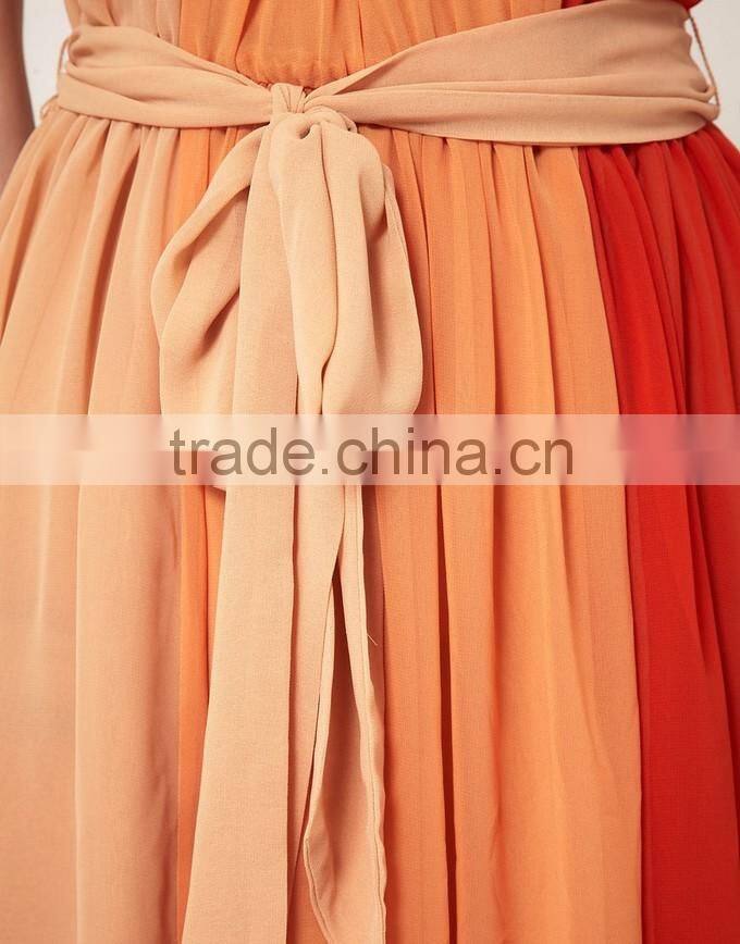 Party Wear High Quality Contrast Color Design Alibaba Express Dresses