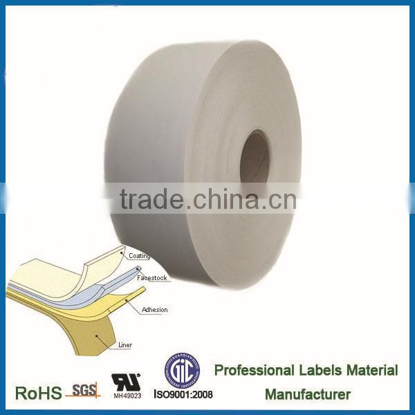 Polypropylene self adhesive labels material,for laser printer machine