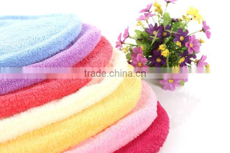 Coral fleece towel shower cap,2015 Elastic model shower cap wholesale
