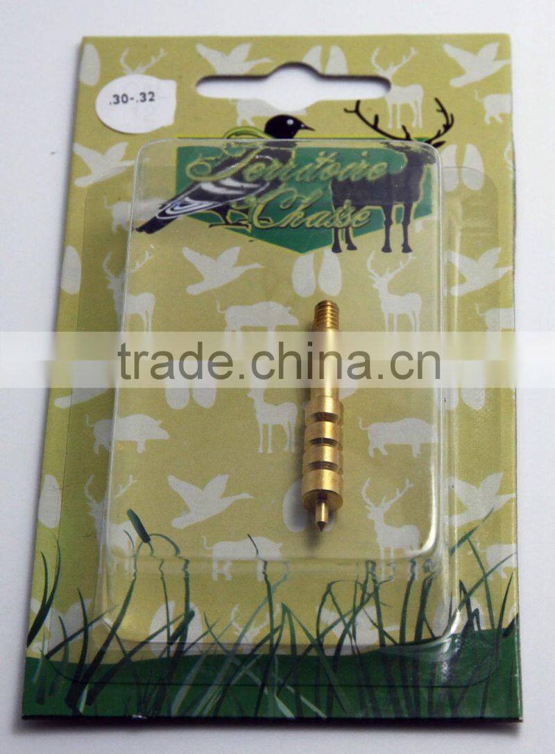 High Quality Brass Loading & Cleaning Jag Tip .22-.50Cal. external thread 8-32 Wholesale