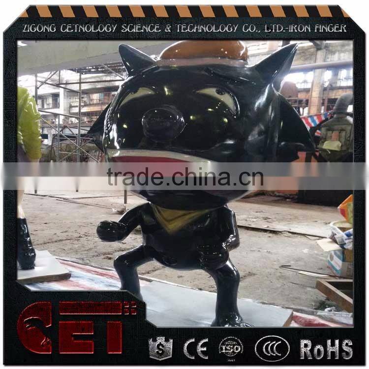 Donald Duck sculpture fiberglass Donald Duck statue decorative cartoon figures