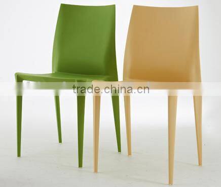 attractive color fashionable restaurant plastic bellini chair