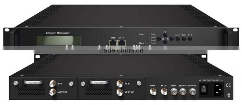 DVB-S/S2 Tuner input to Digital RF output Modulator(DVB-C/DVB-T/ATSC/ISDB-T)