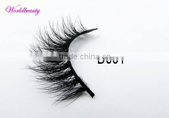 real mink false eyelash with private label volume 3D mink lashes