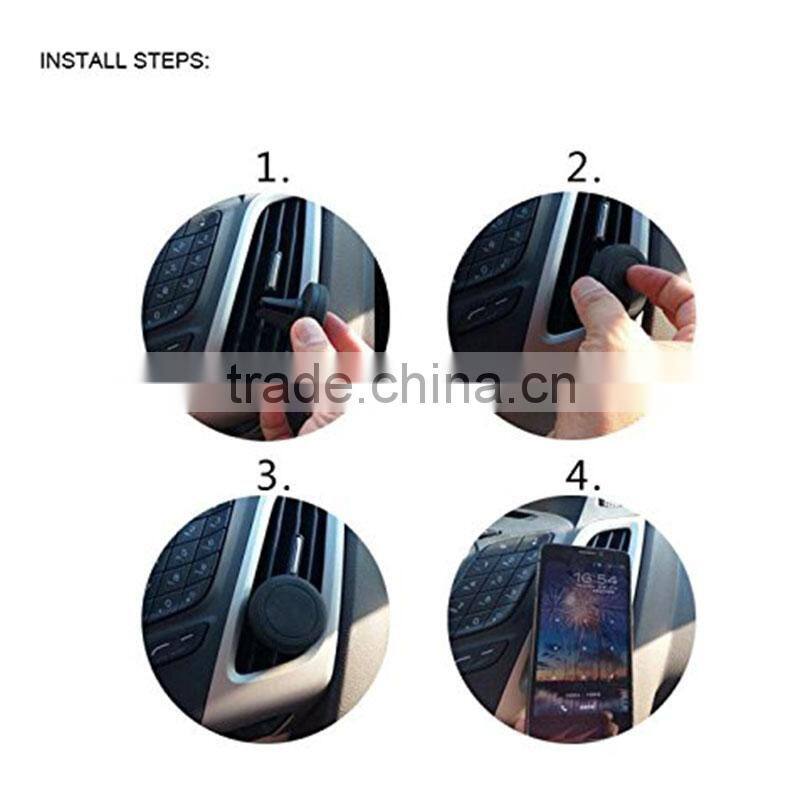 Car Mount Magnetic, universal Mobile phone Magnetic Car Phone Holder Car Air Vent