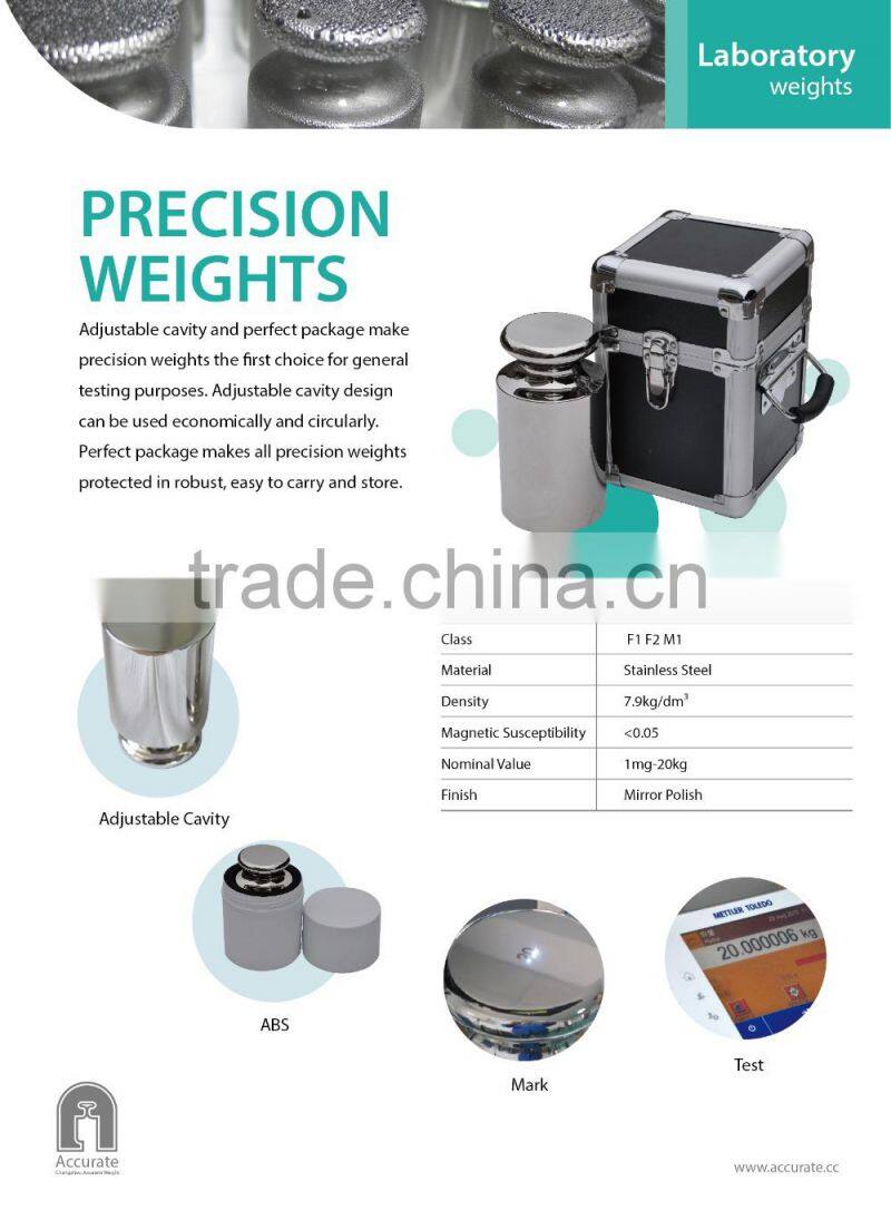 changzhou 500g M1chromed steel calibration weights, Oiml weihgt for scale , standard weight for lab scale