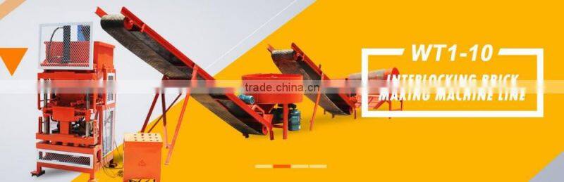 Big discount WT12-15 WT10-15 wante brand brick forming layer machine from Shandong