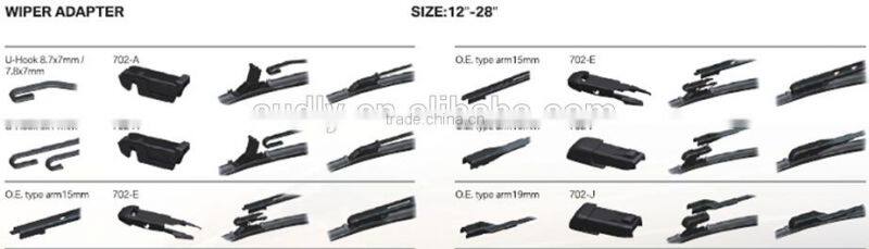 Universal multi-functional windshield wiper blade