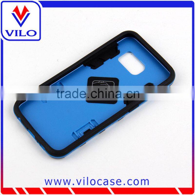 Cheapest 2 in 1 Kickstand slim armor hybrid case for Samsung Galaxy S6