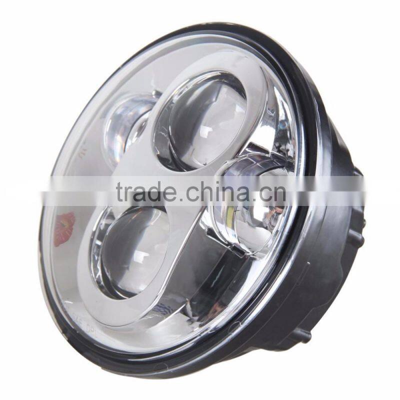5-3/4" 5.75 Inch Motorcycle Projector Daymarker LED Headlight Insert For Harley Dyna Sportster