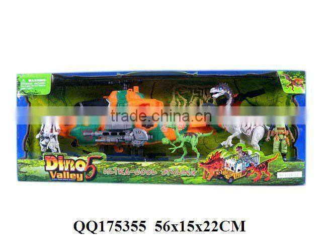 Funny dinosaur play set