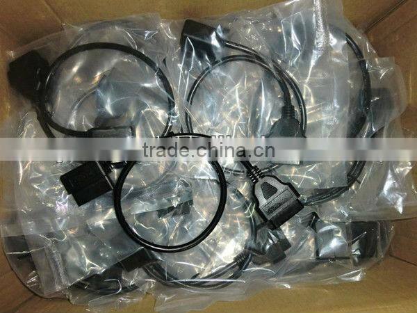 obd2 cable 90 degree male to female cable J1962m to J1962F