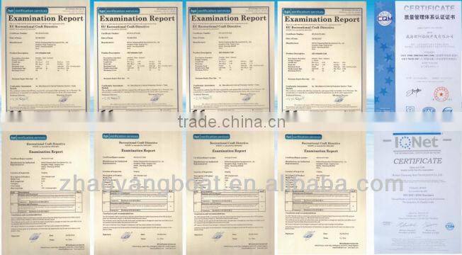 Inflatable aluminium boats china optional color and length