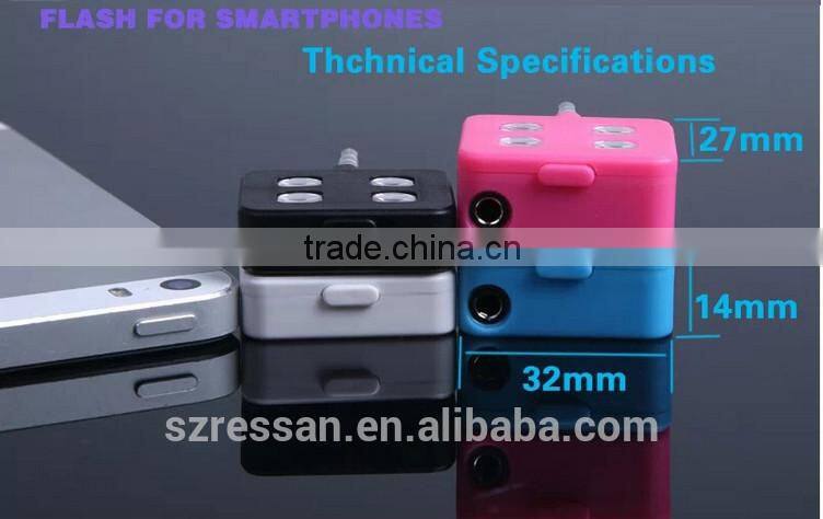 Selfie camera portable flash light for cell phone night selfie stick