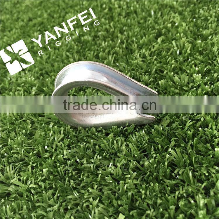 Galvanized Din6899 Type A Wire Rope Thimbles