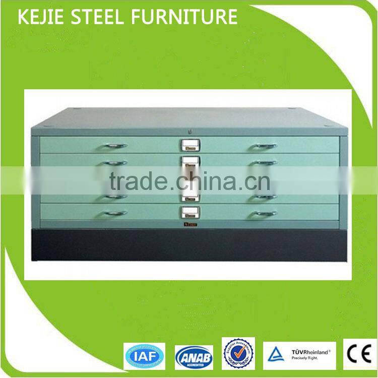 UAE Hot Sale KD Draftsman Storage Cabinet Steel Map Cabinet Drawer Map Chest