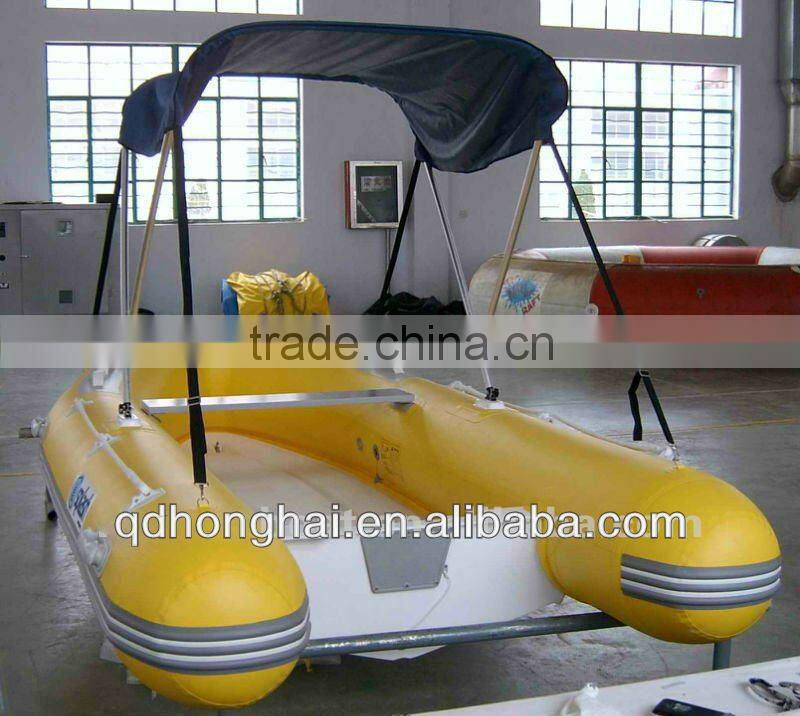 CE certification RIB300 fiberglass speed boat
