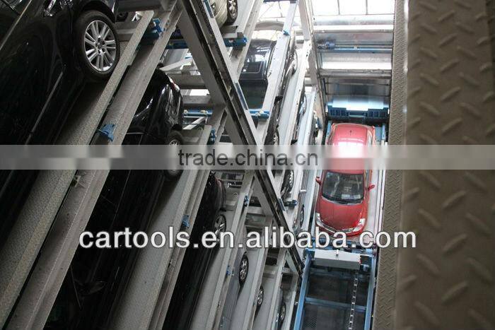 automated multifloor tower car lift