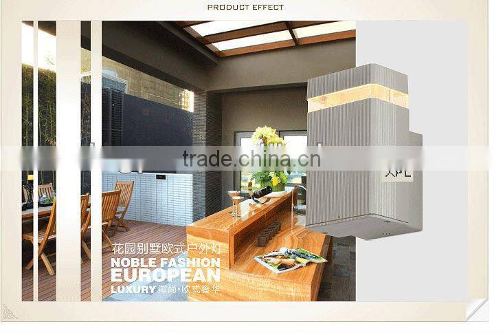 Warm White Shine up and down wall light, IP65