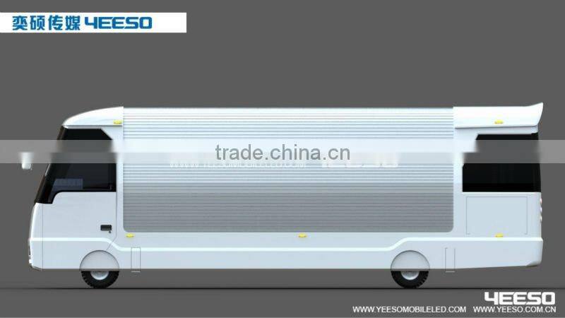 Hot YEESO Full Color Display Outdoor Advertising LED Car