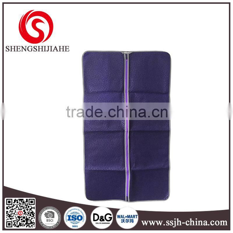 non woven suit cover garment bag with PVC window