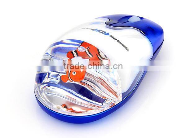 2.4Ghz Computer Rechargeable USB RoHS Mouse Liquid Wireless