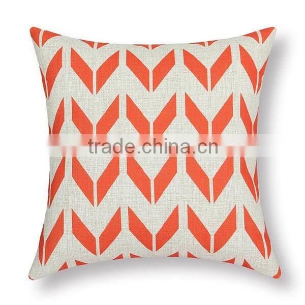 colorful custom geometry pattern home sofa cushion