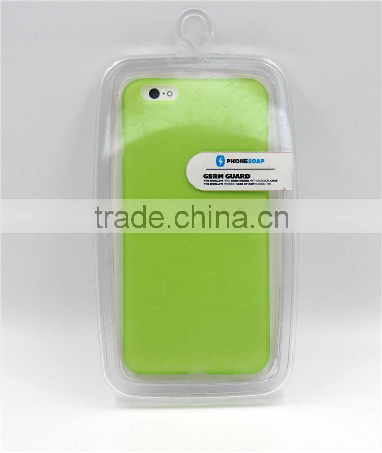 PP cell phone covers for iPhone SE with three sided design