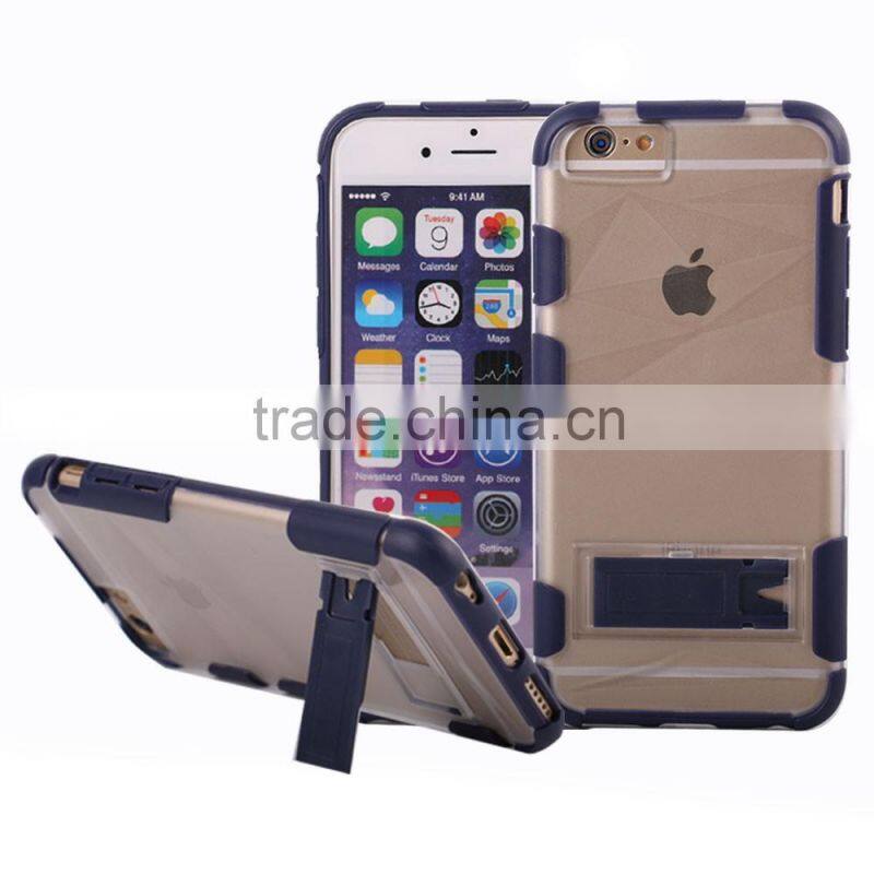 Wholesale sublimation clear pc phone back cover for iphone 6