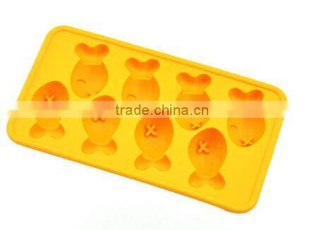 Fish Shape Silicone DIY Custom Animal Personalized Animal Ice Cube Tray