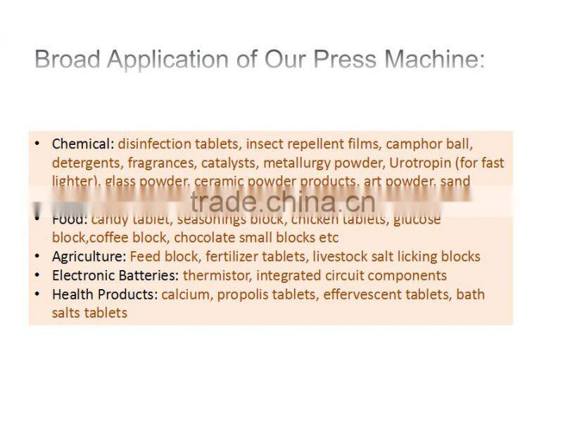 Rephale Salt Block/Tablet Press Machine