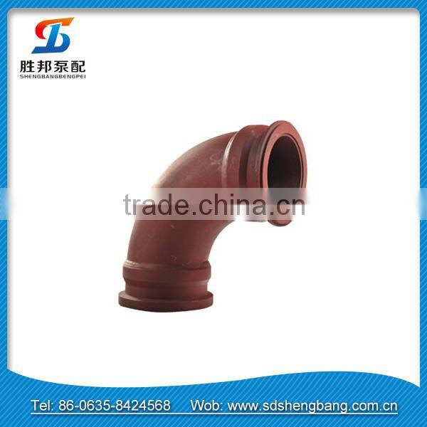 The widely used Steel material concrete pump elbow