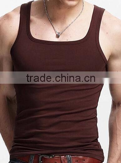 Professional factory cheap price high quality customized OEM service export 100 cotton tank top